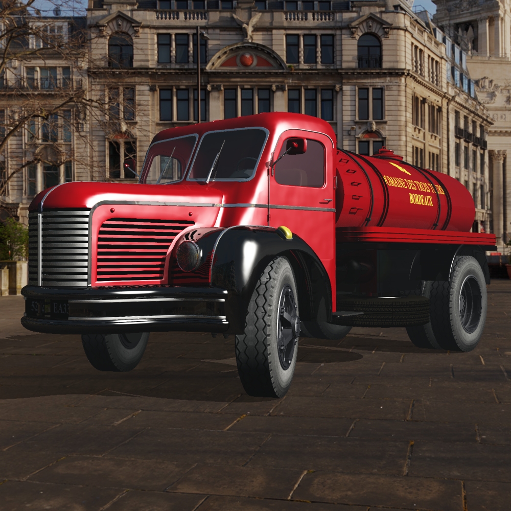 BERLIET GLR 1950 WINE TANK TRUCK (for VUE) by N/A