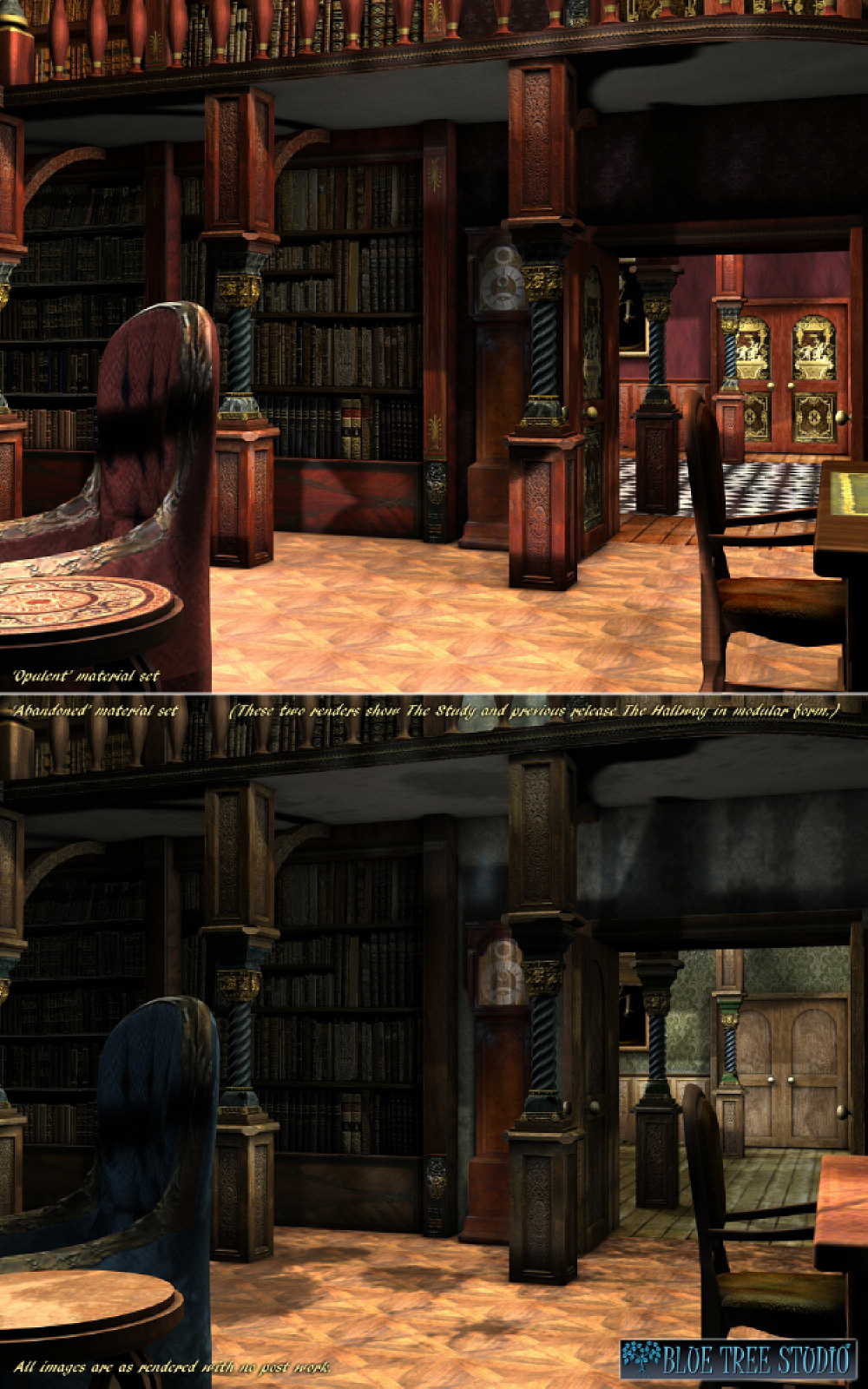 Modular Mansion 2 The Study by N/A