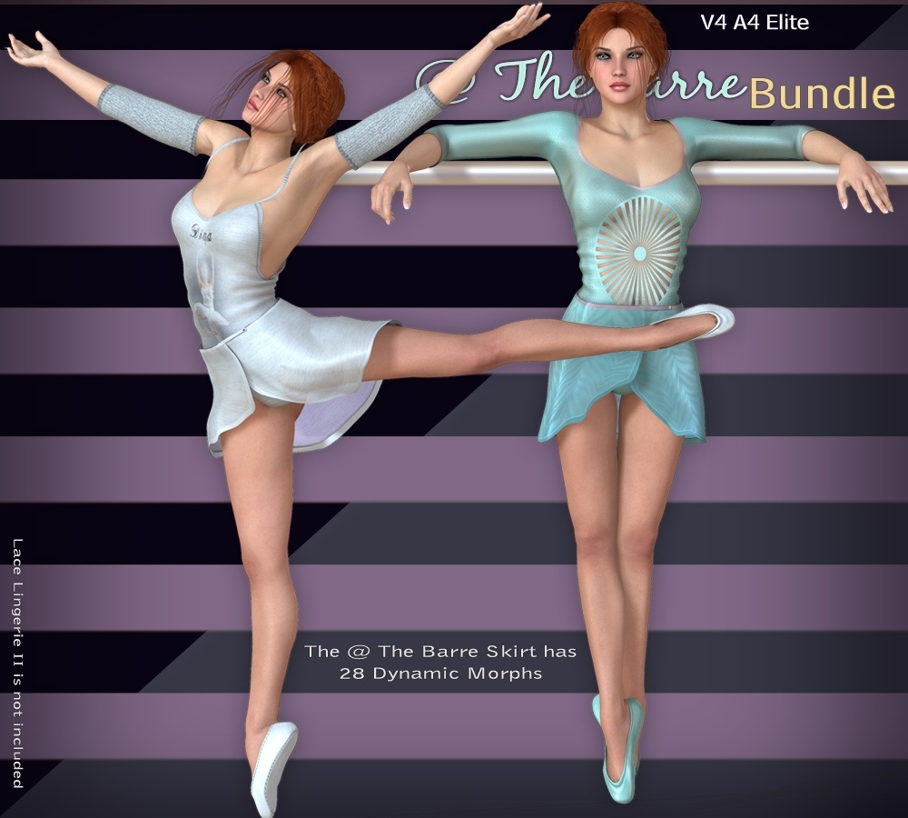 @ The Barre Bundle - V4-A4-Elite & Lace Lingerie II by N/A