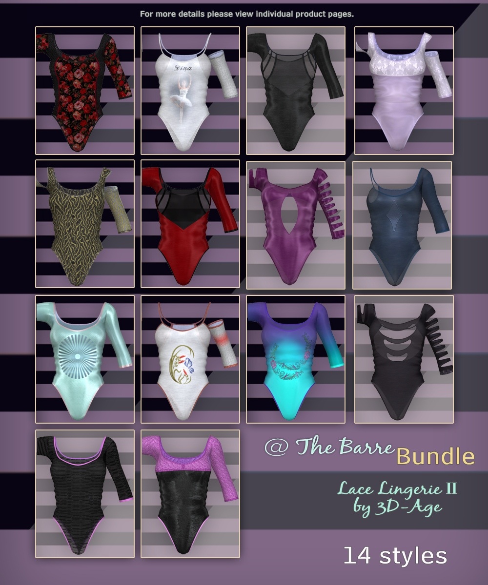 @ The Barre Bundle - V4-A4-Elite & Lace Lingerie II by N/A