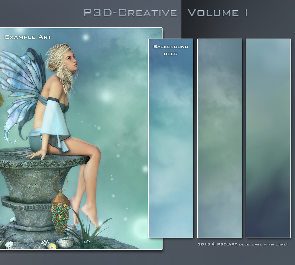 Backgrounds and Brushes - Volume I by N/A