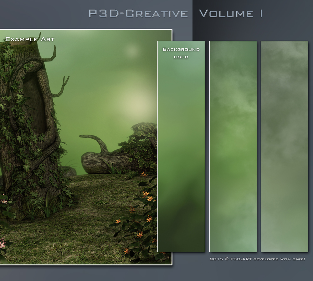 Backgrounds and Brushes - Volume I by N/A