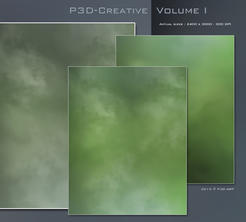 Backgrounds and Brushes - Volume I by N/A