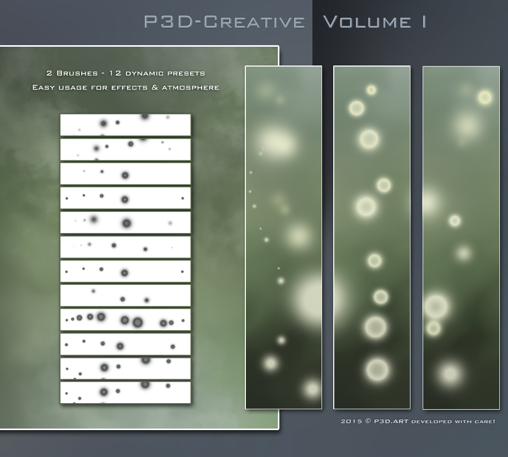 Backgrounds and Brushes - Volume I by N/A