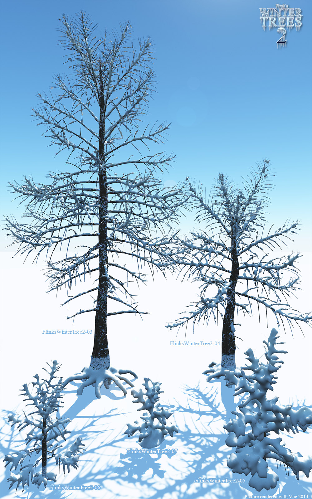 Flinks Winter Trees 2 by N/A