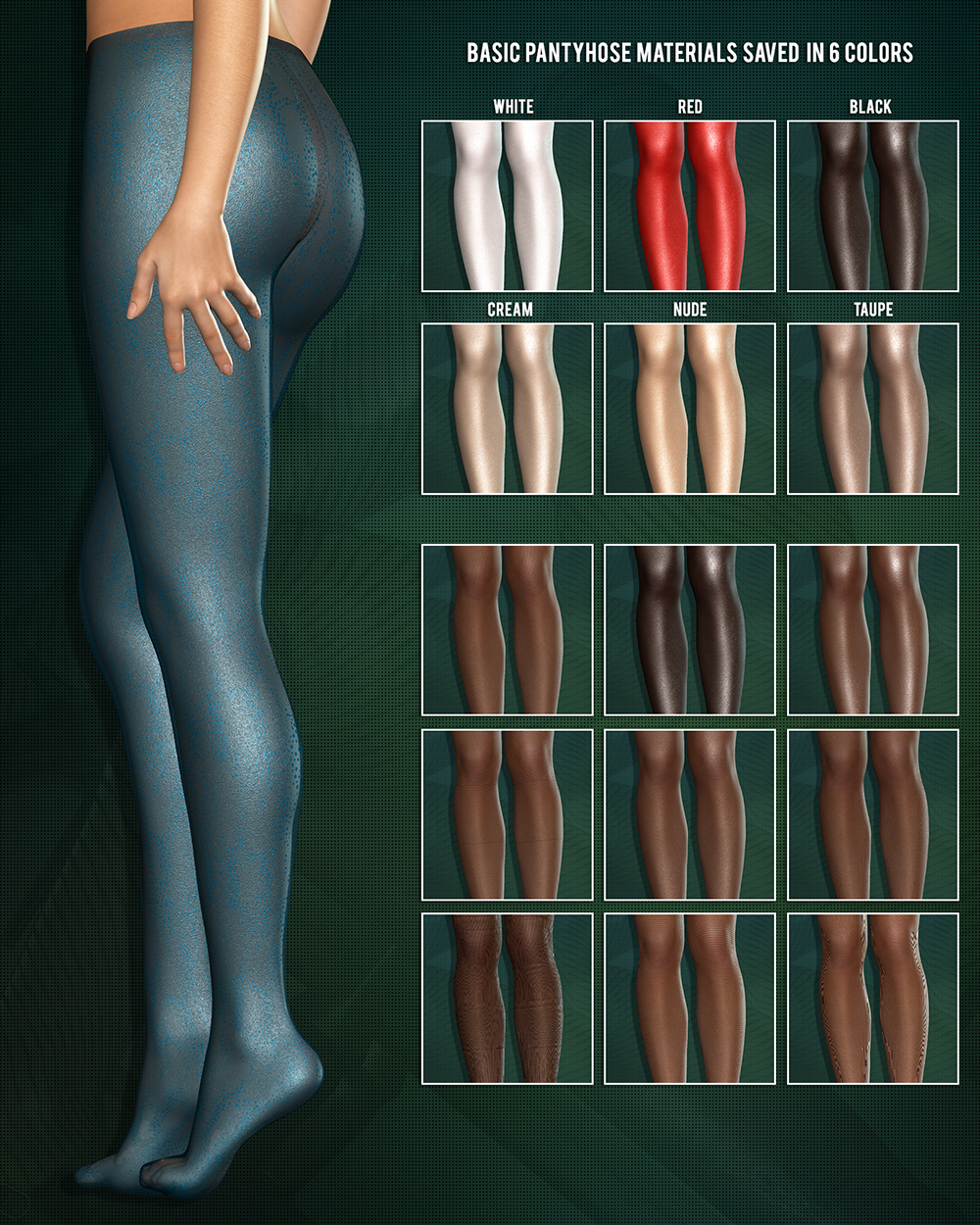 PM - Fantasy Pantyhose by N/A