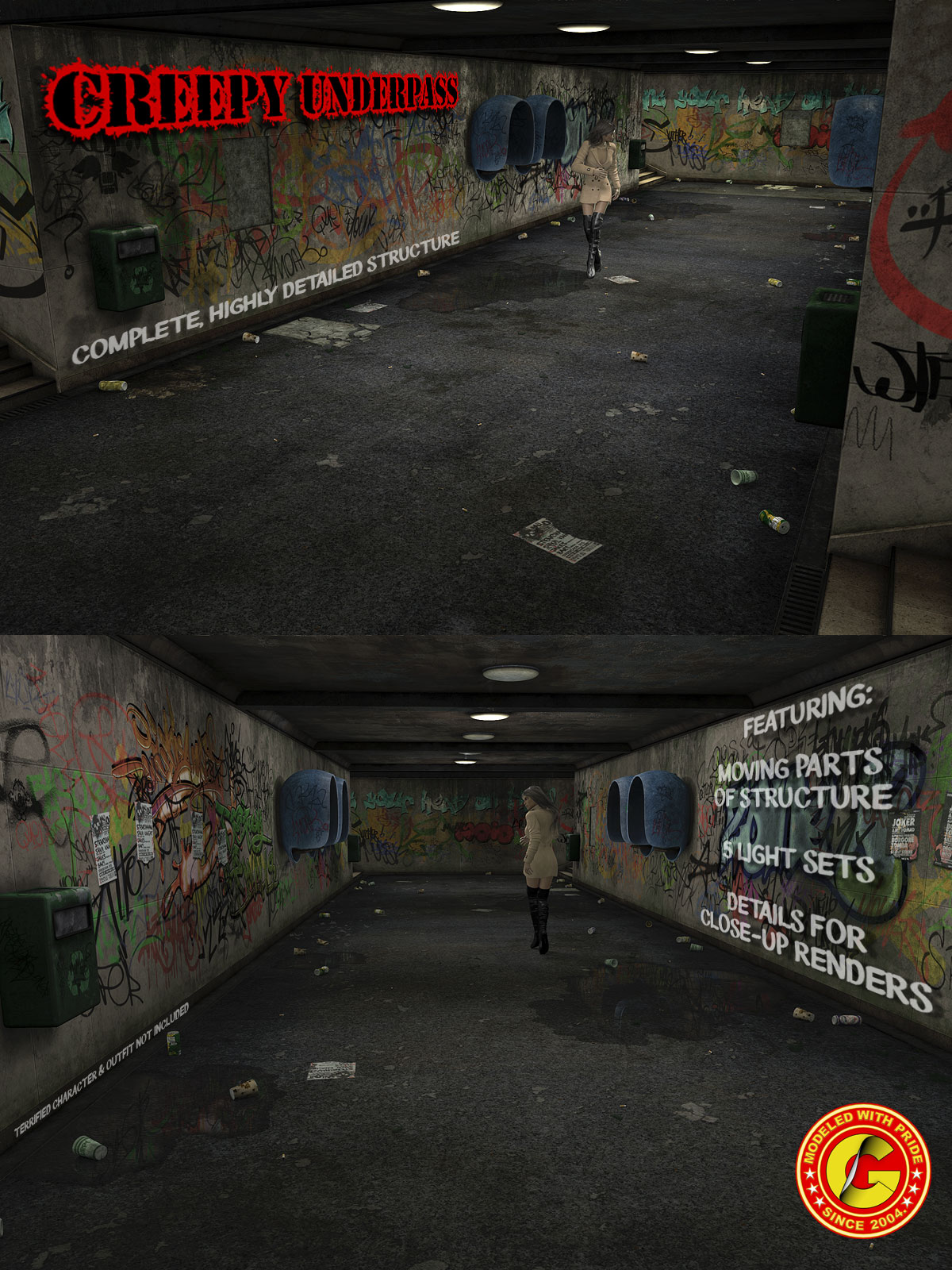 Creepy Underpass by N/A