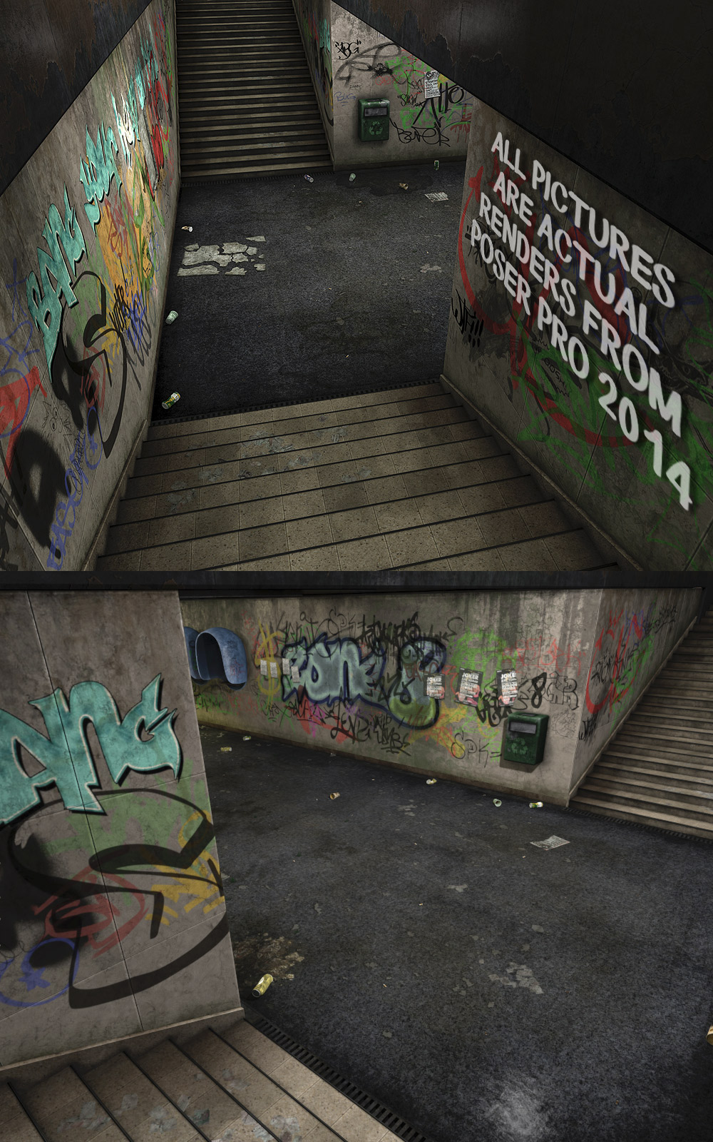Creepy Underpass by N/A