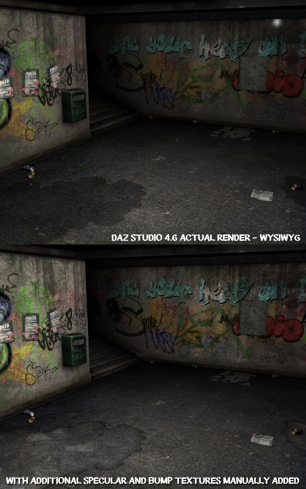 Creepy Underpass by N/A