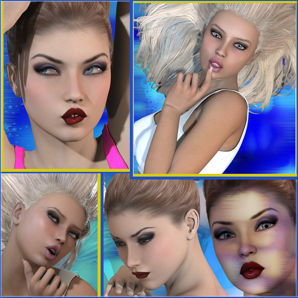 Z PinUp Faces - G2F/V6 by N/A