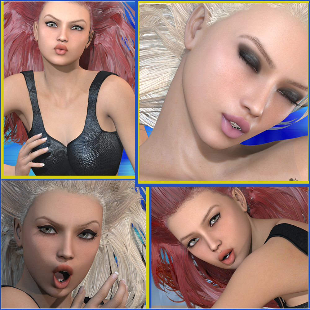 Z PinUp Faces - G2F/V6 by N/A