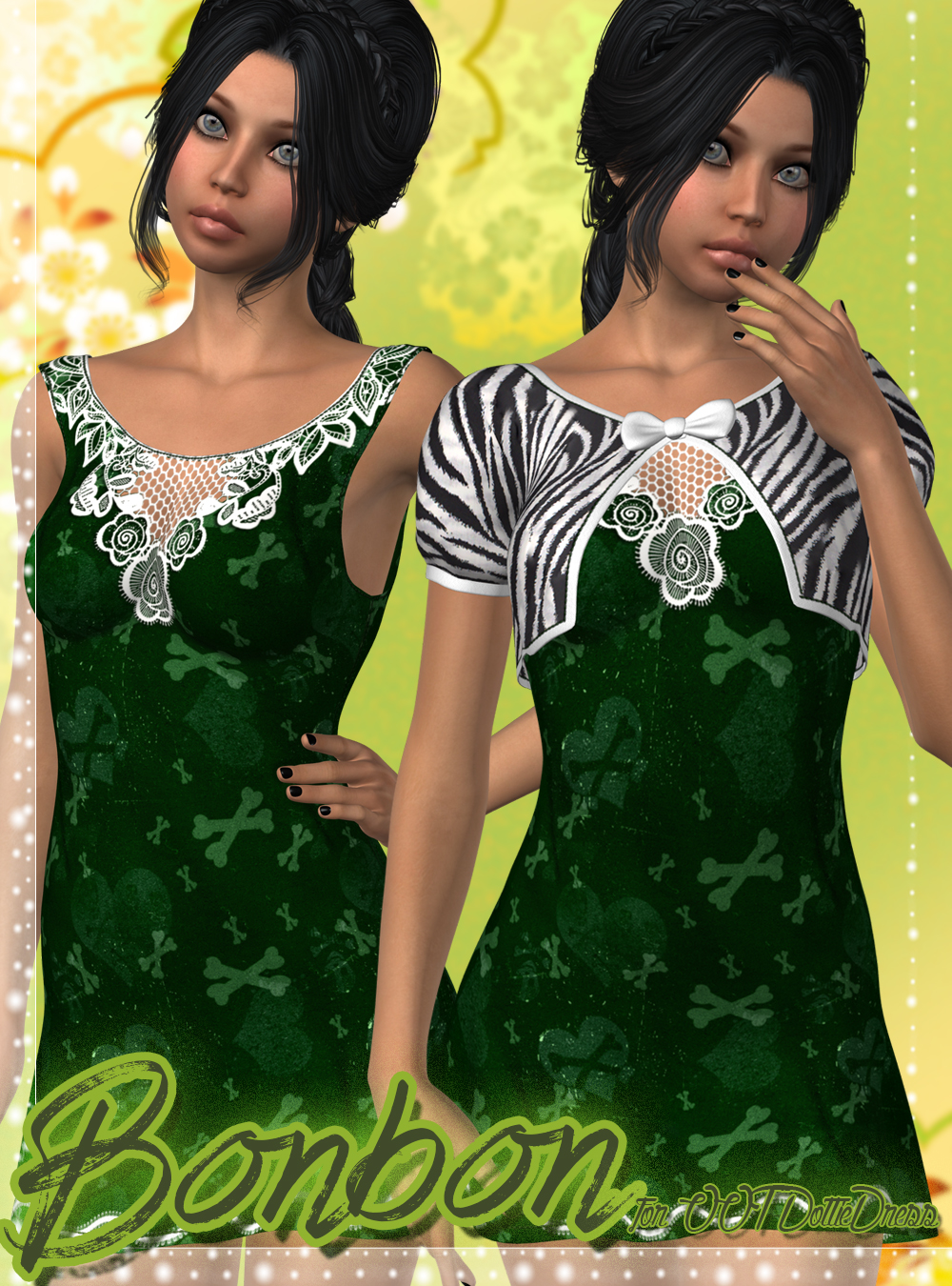 Bonbon for Dottie Dress by N/A
