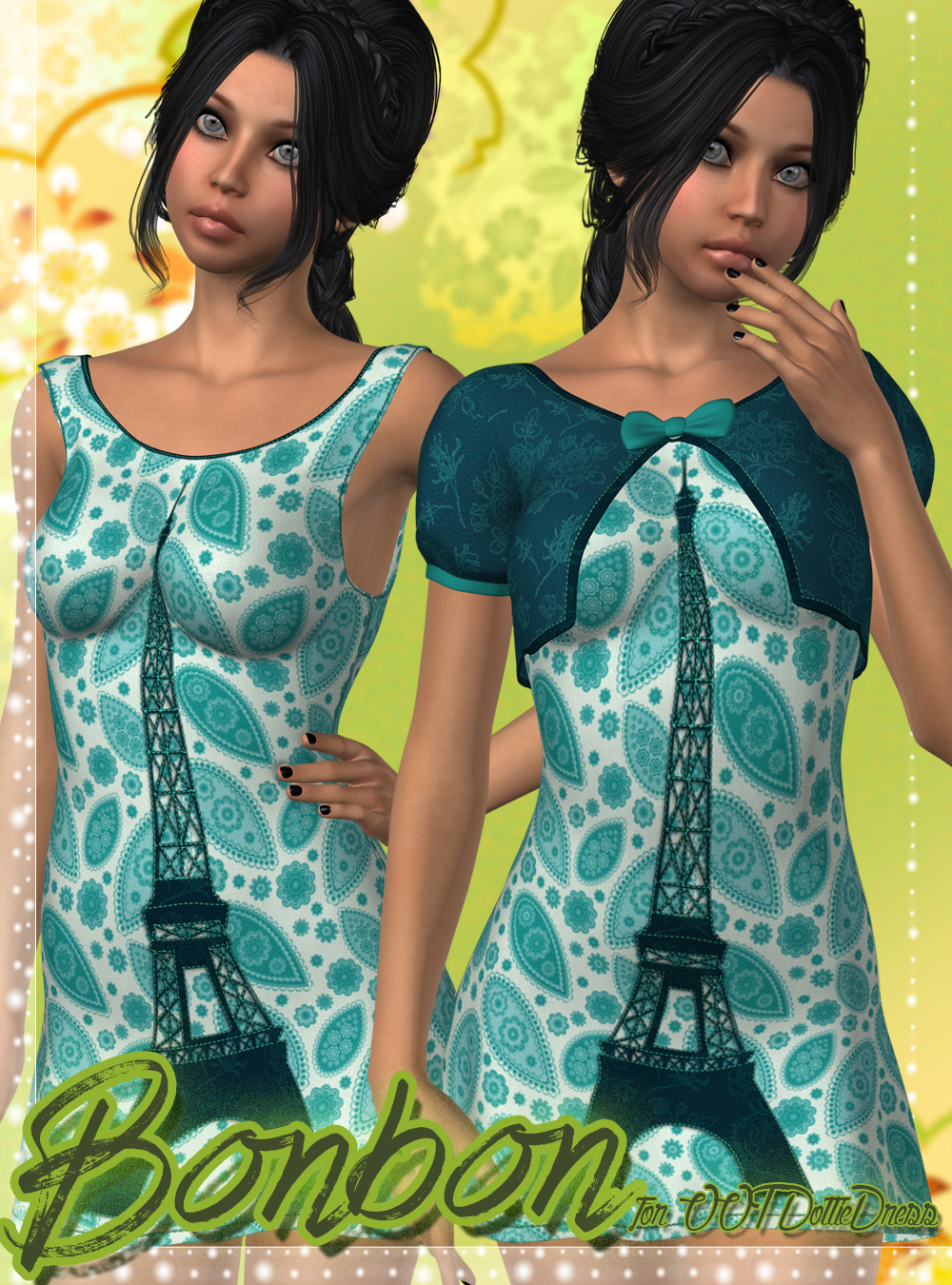 Bonbon for Dottie Dress by N/A