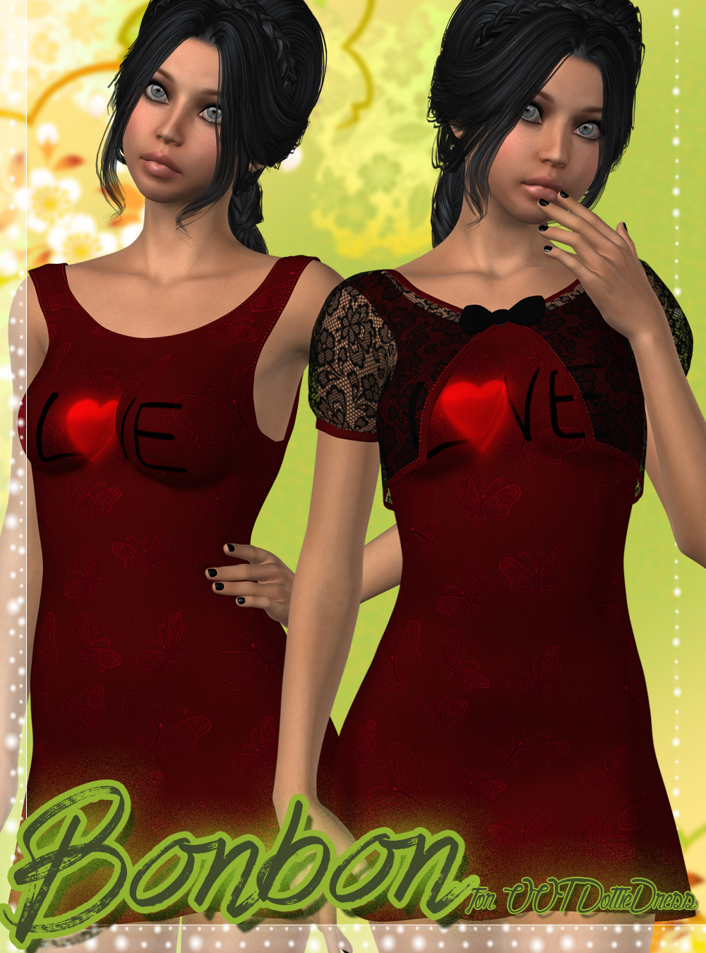 Bonbon for Dottie Dress by N/A