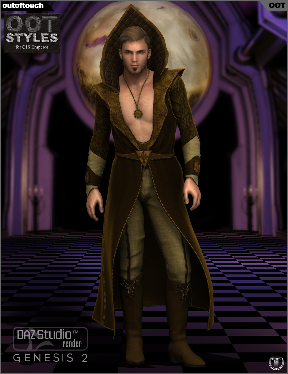 OOT Styles for GIS Emperor for Genesis 2 Male(s) by N/A