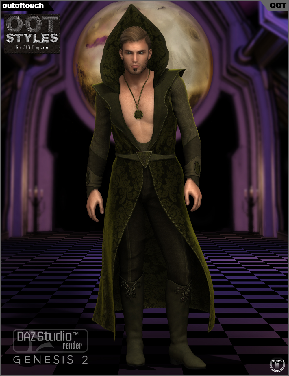 OOT Styles for GIS Emperor for Genesis 2 Male(s) by N/A