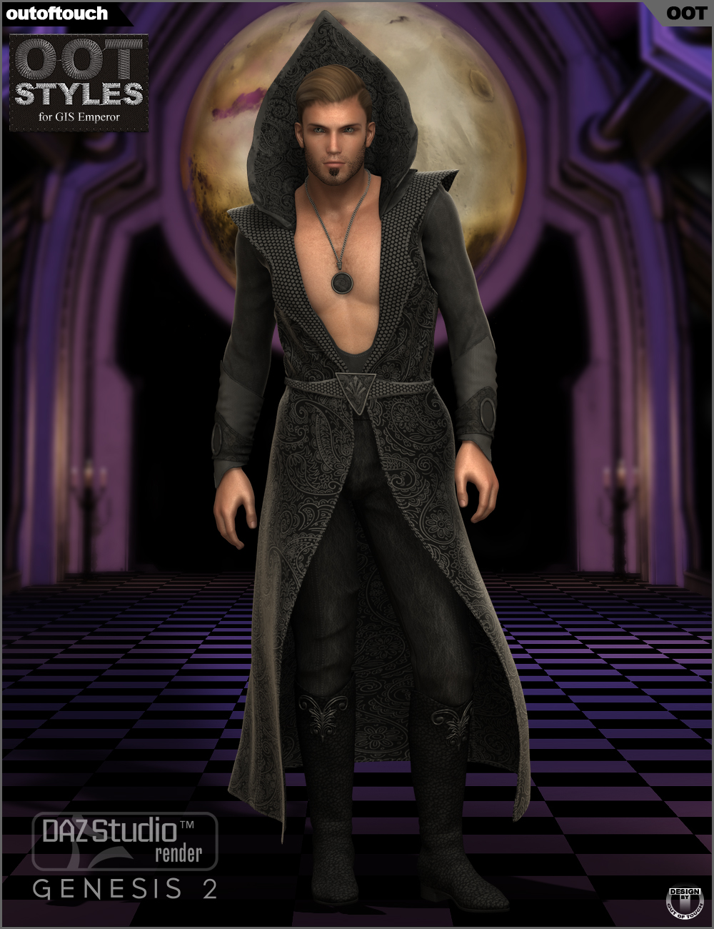 OOT Styles for GIS Emperor for Genesis 2 Male(s) by N/A