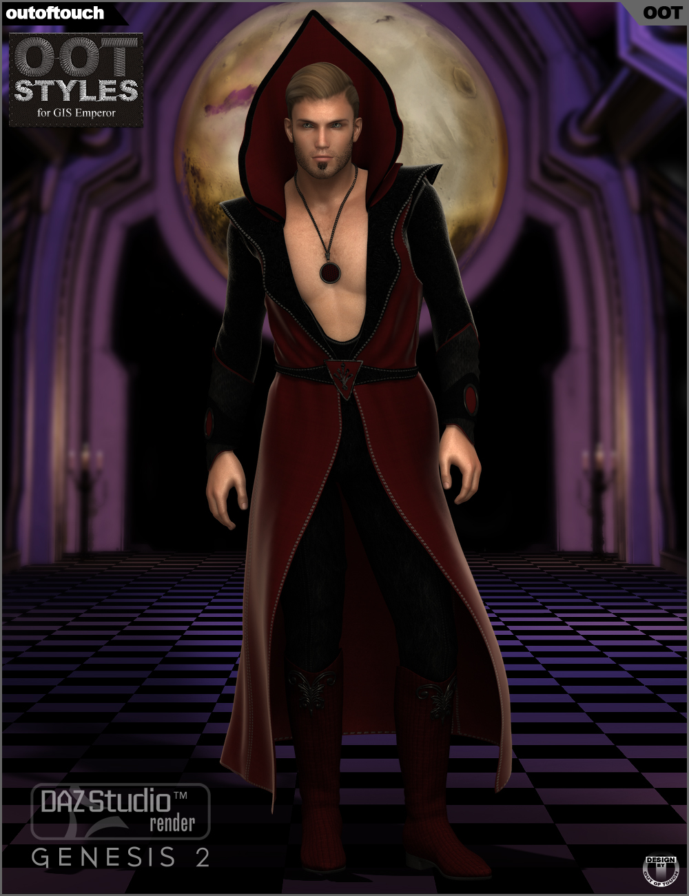 OOT Styles for GIS Emperor for Genesis 2 Male(s) by N/A