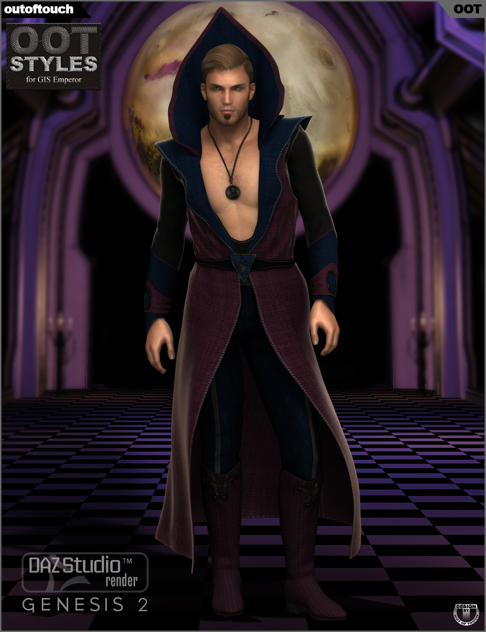 OOT Styles for GIS Emperor for Genesis 2 Male(s) by N/A