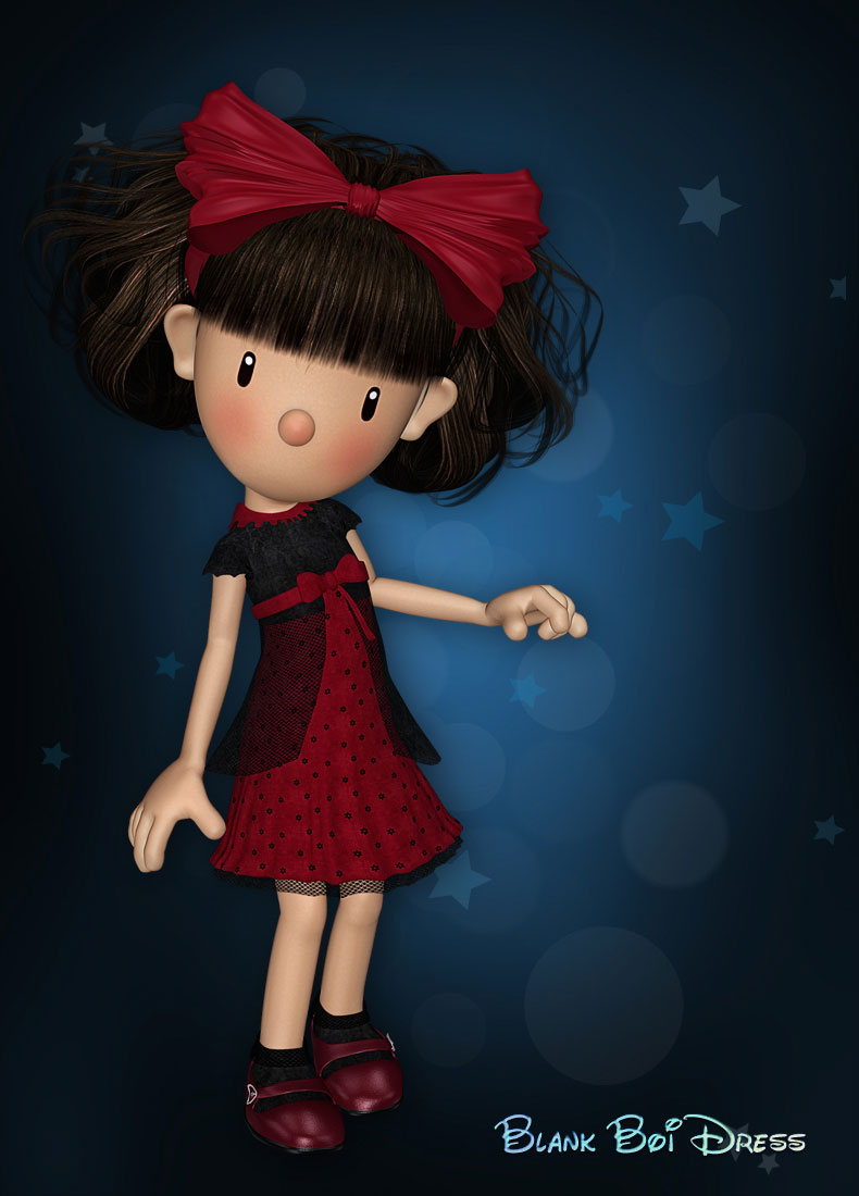 BlankBoyDress by N/A