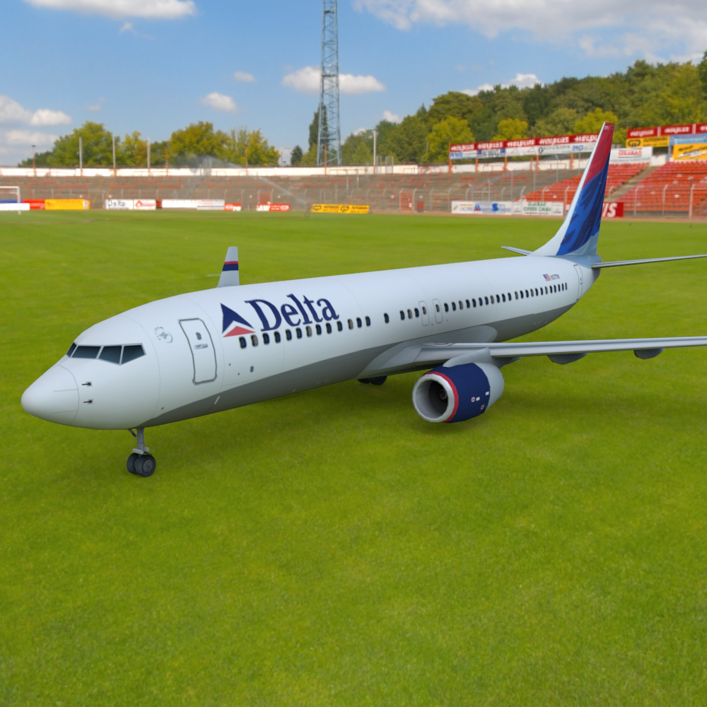 Boeing 737-800 3ds/ obj - Extended License by N/A