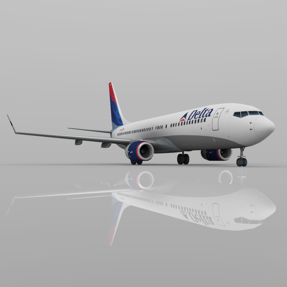 Boeing 737-800 3ds/ obj - Extended License by N/A