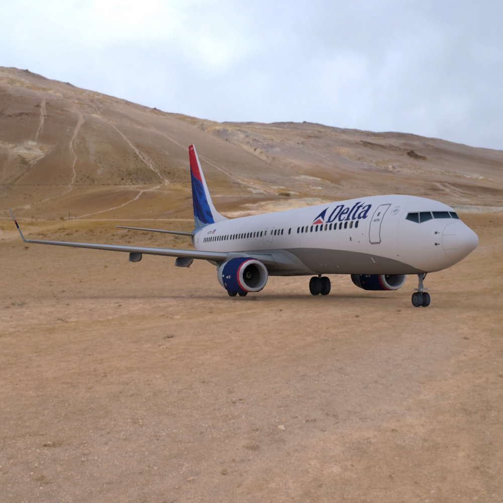 Boeing 737-800 3ds/ obj - Extended License by N/A