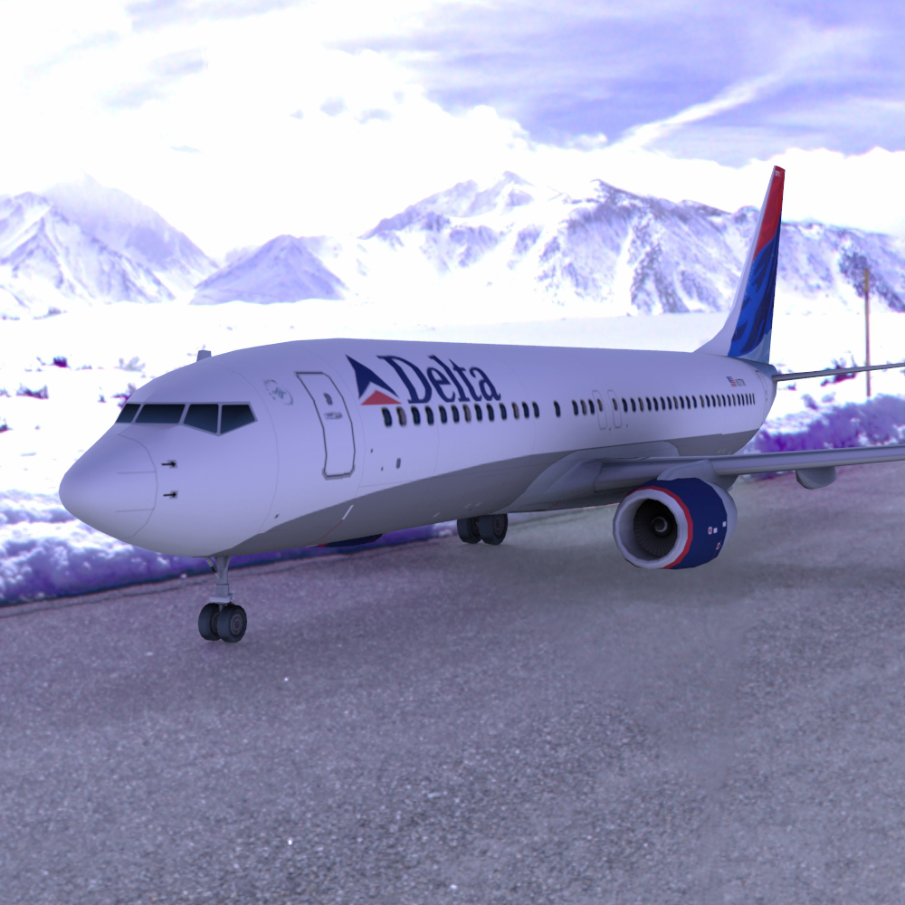 Boeing 737-800 3ds/ obj - Extended License by N/A