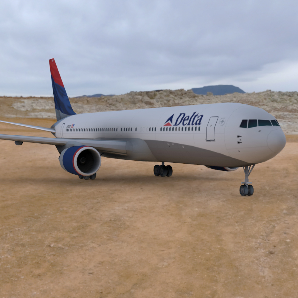 Boeing 767-300 (3ds/ obj) by N/A