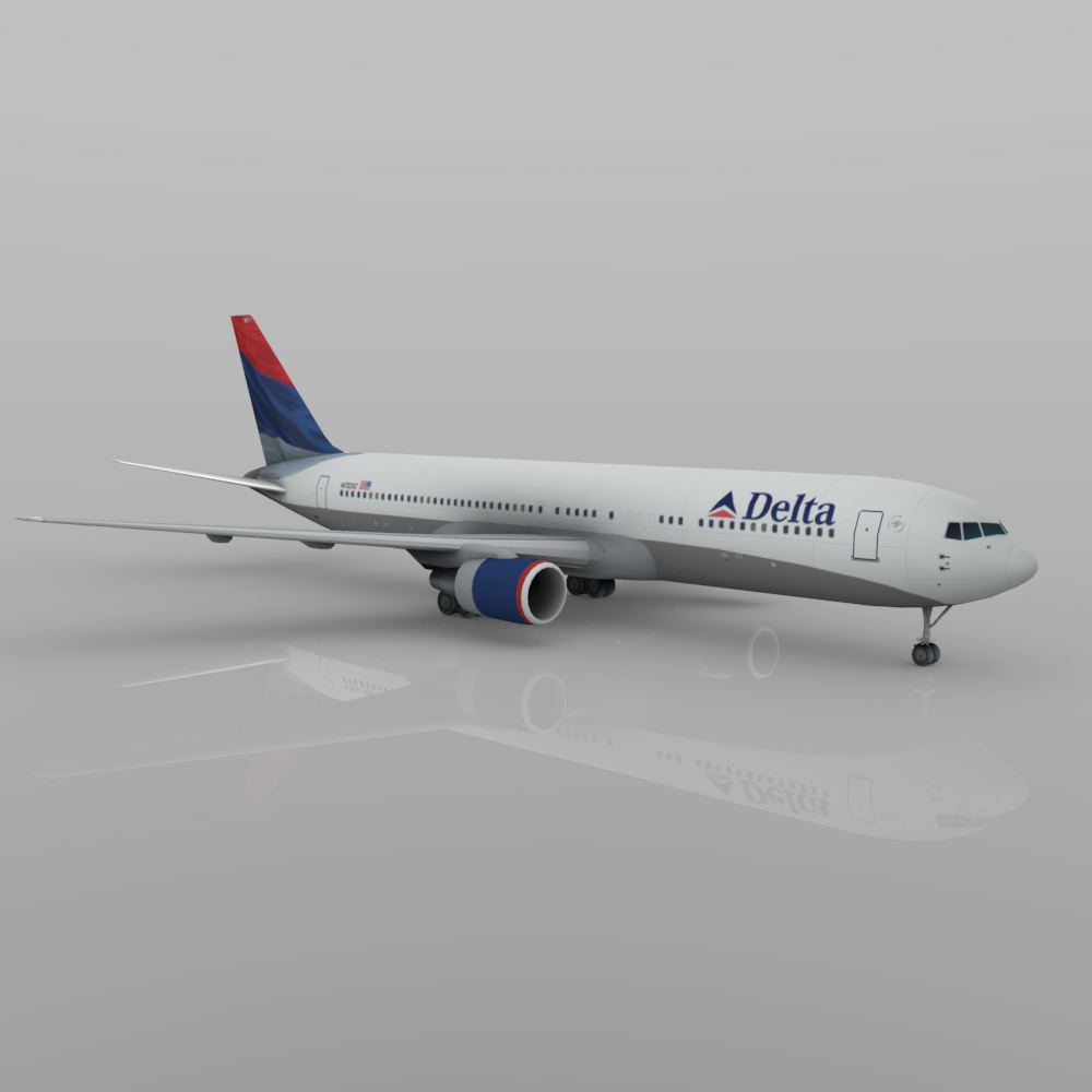 Boeing 767-300 (3ds/ obj) by N/A