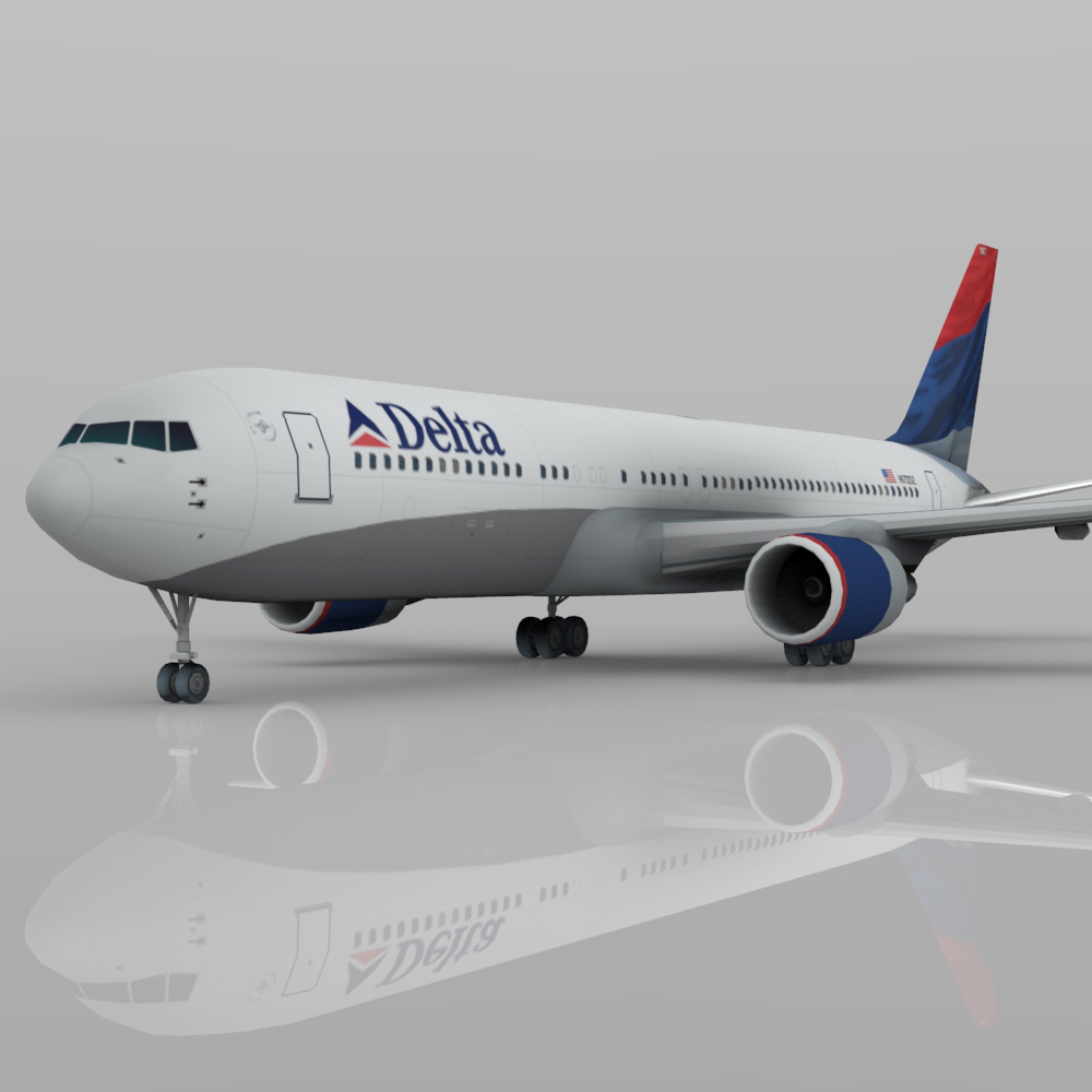 Boeing 767-300 (3ds/ obj) by N/A