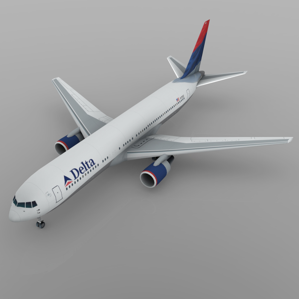 Boeing 767-300 (3ds/ obj) by N/A