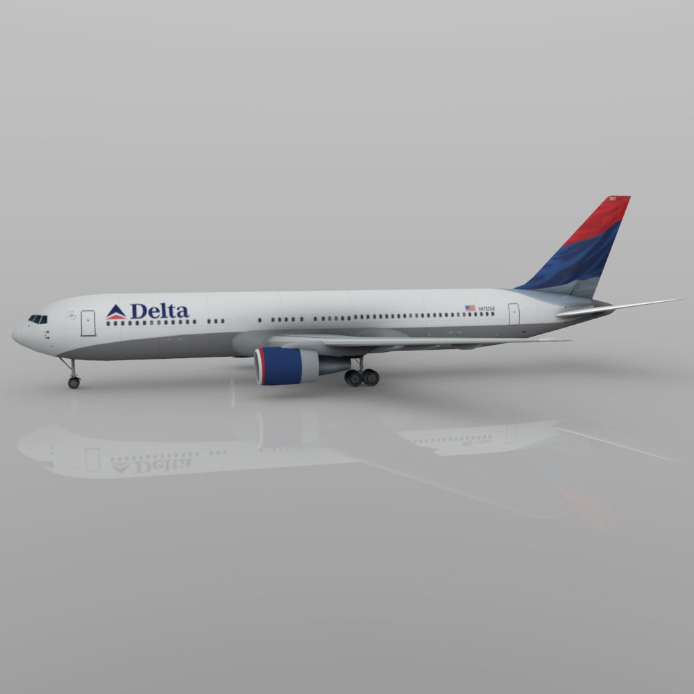 Boeing 767-300 (3ds/ obj) by N/A