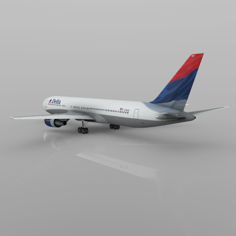 Boeing 767-300 (3ds/ obj) by N/A