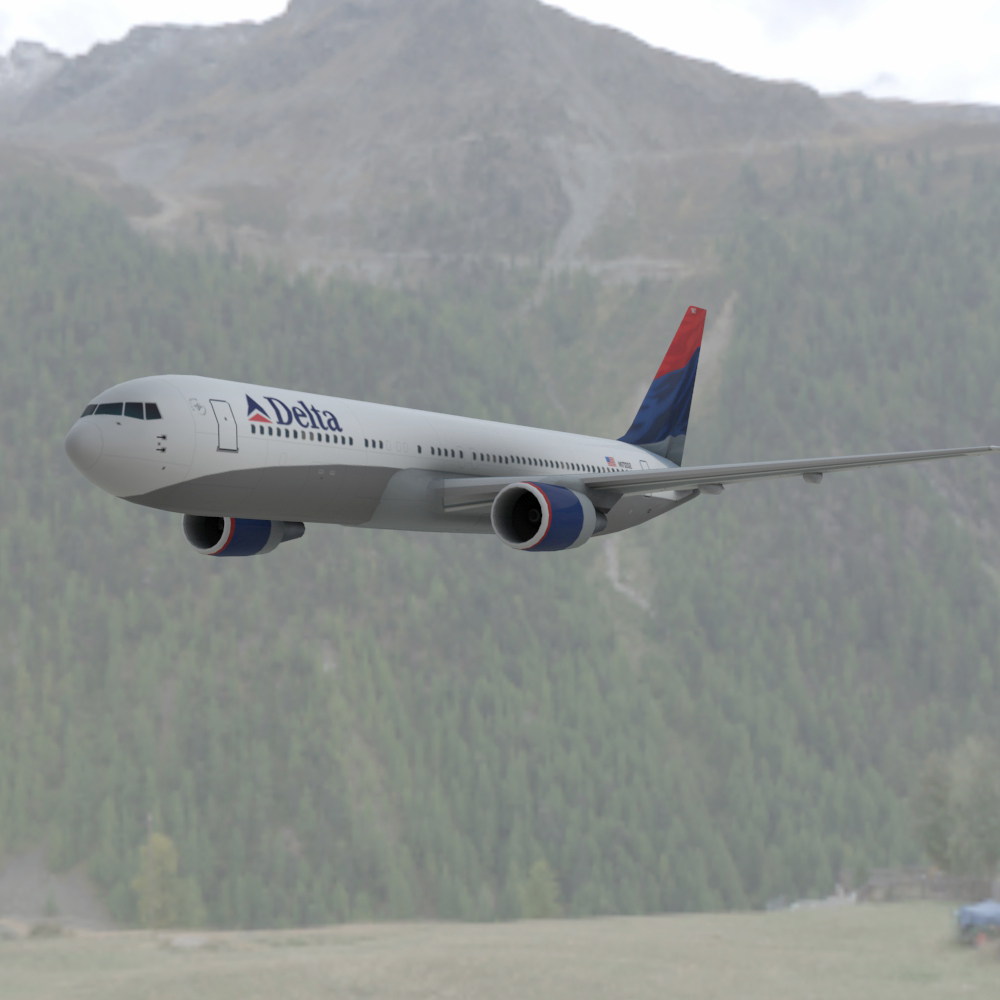 Boeing 767-300 (3ds/ obj) by N/A