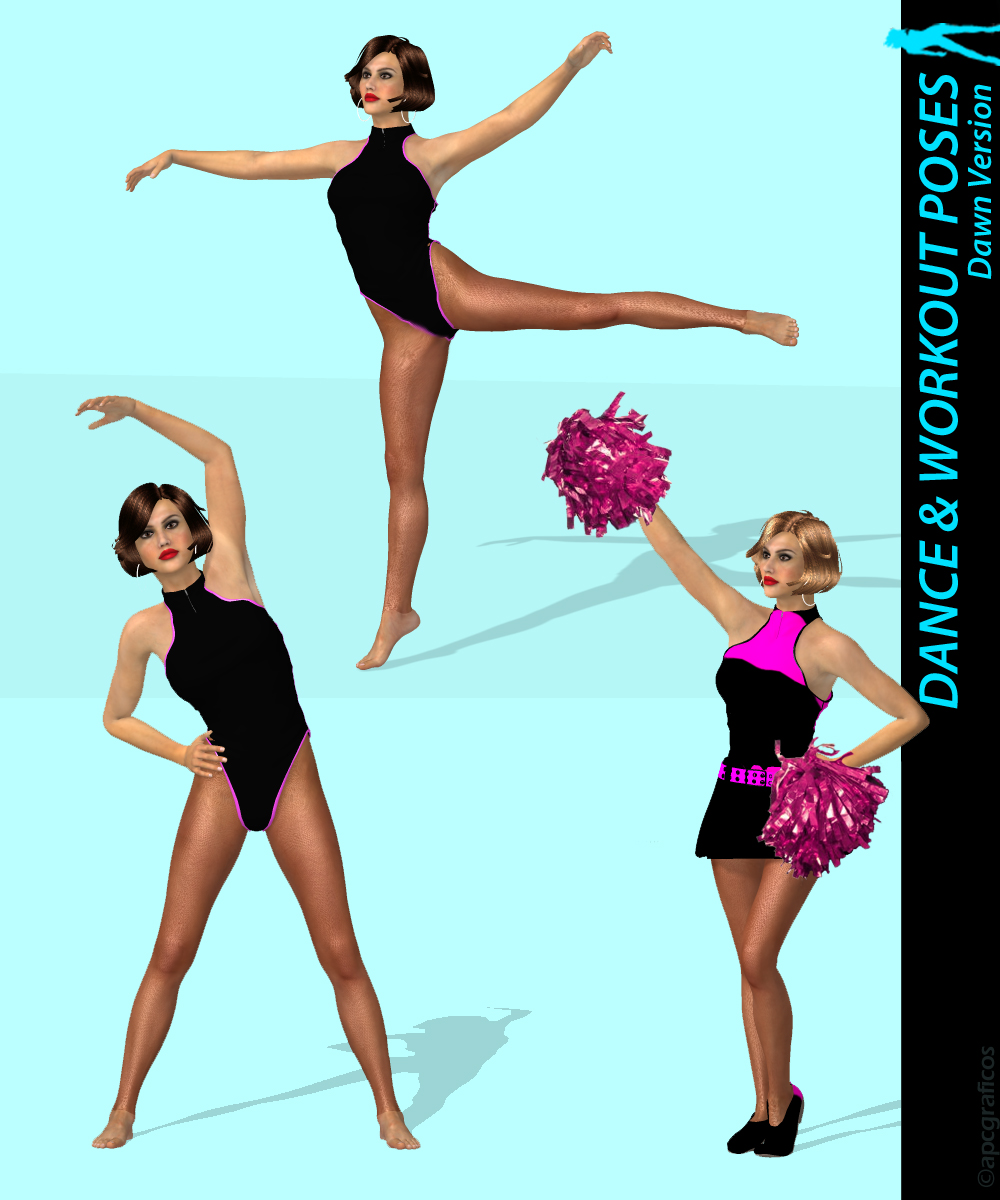 Dance & Workout Poses for Dawn by N/A
