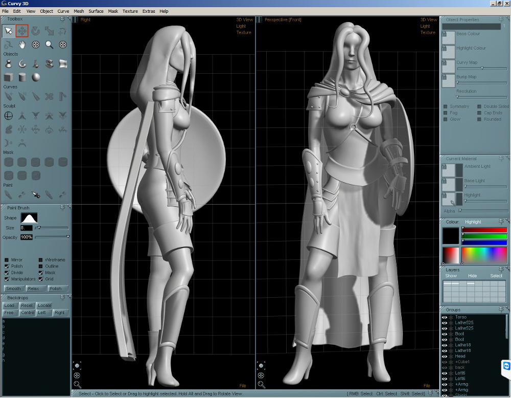 Aartform Curvy 3D 3.0 by N/A