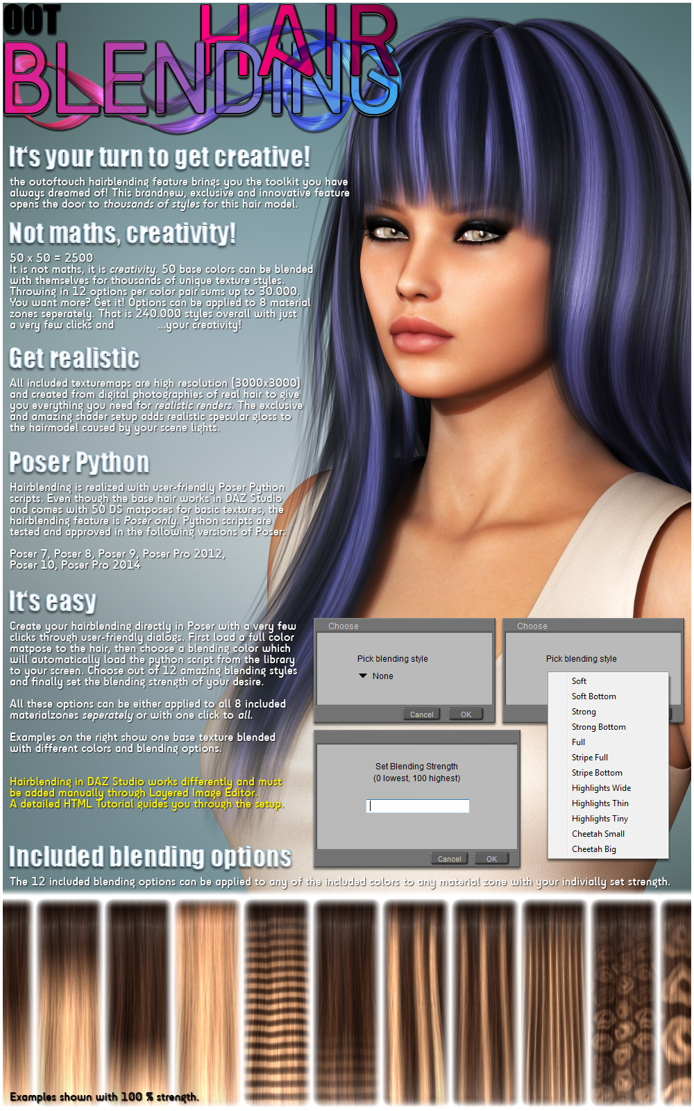 Cece Hair and OOT Hairblending by N/A