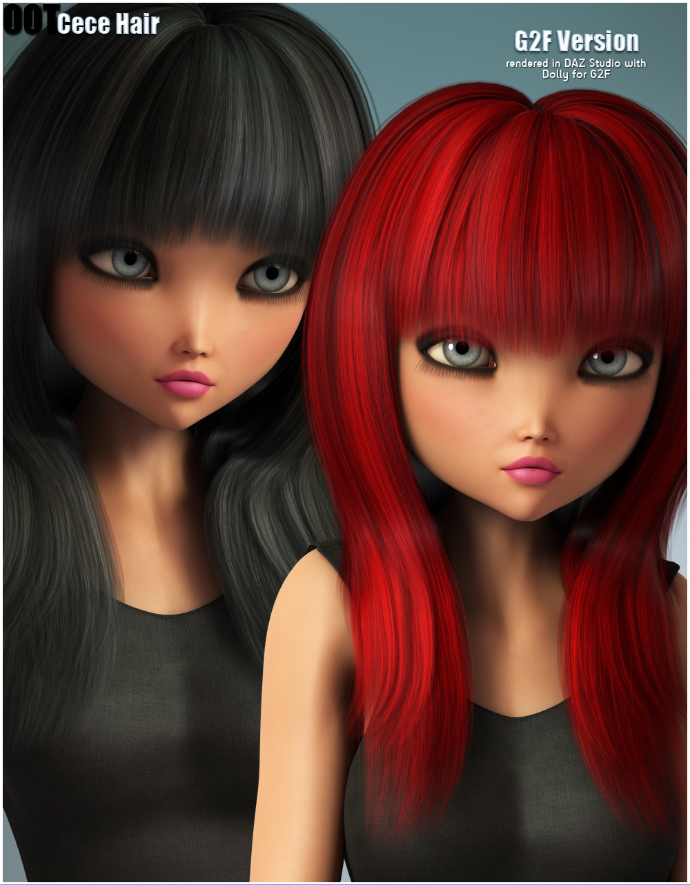 Cece Hair and OOT Hairblending by N/A