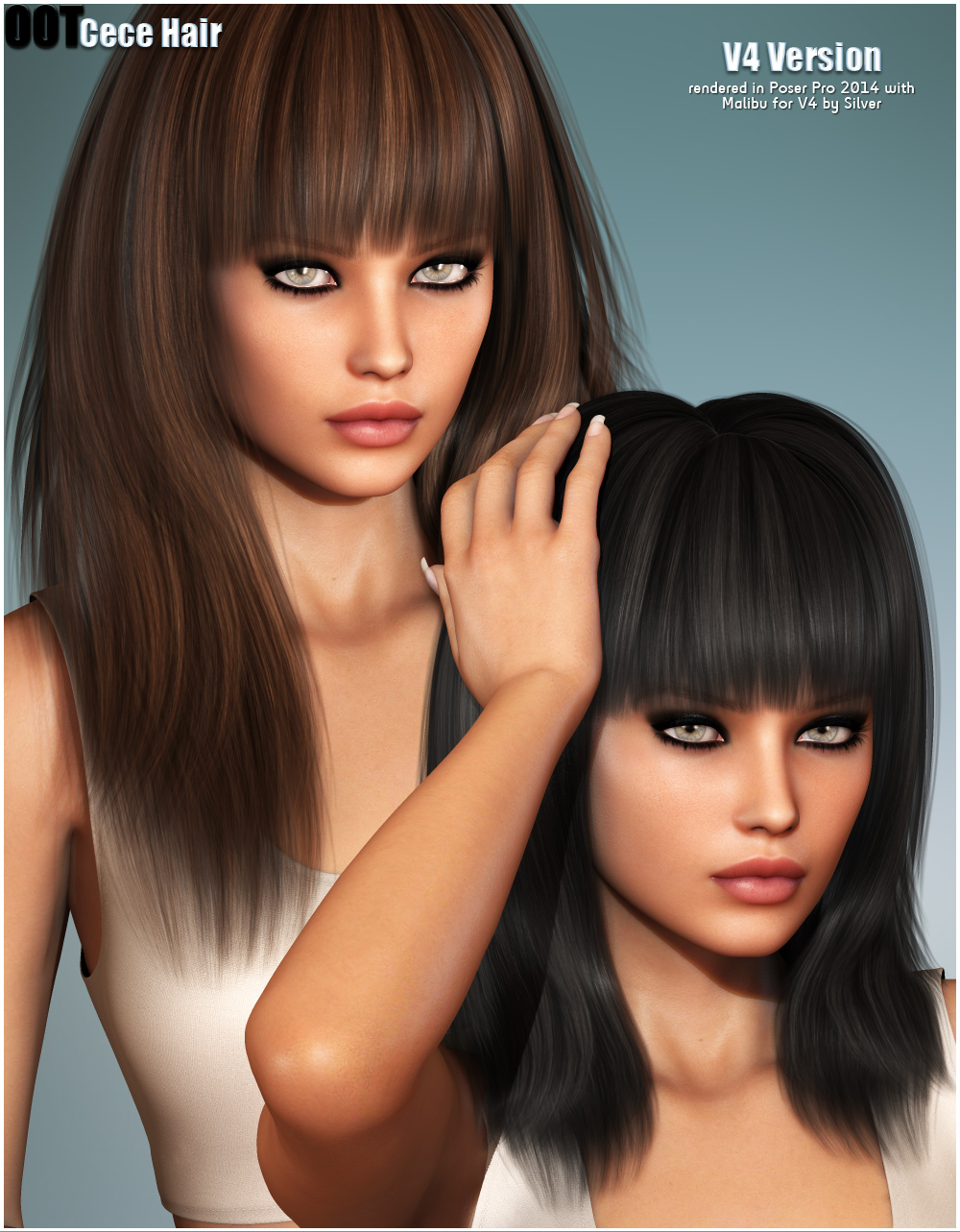 Cece Hair and OOT Hairblending by N/A