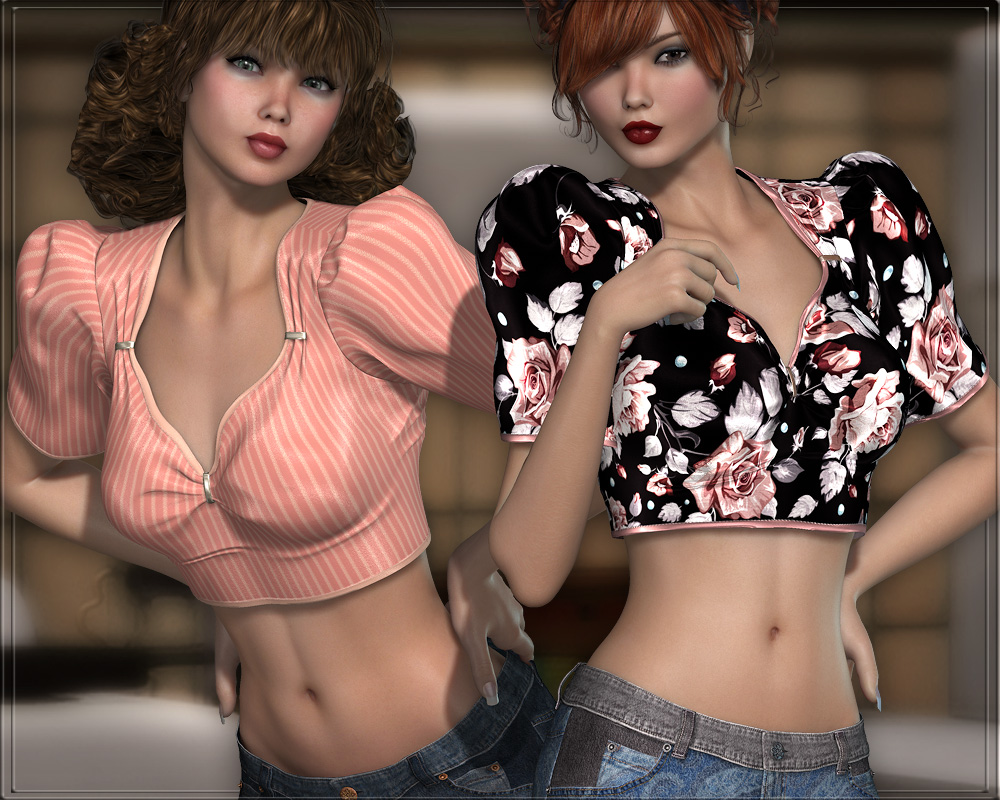 VERSUS - Retro Blouse by N/A