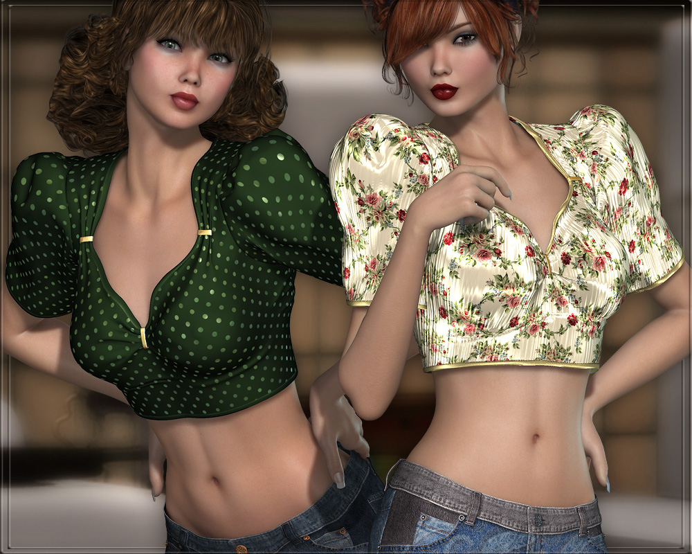 VERSUS - Retro Blouse by N/A