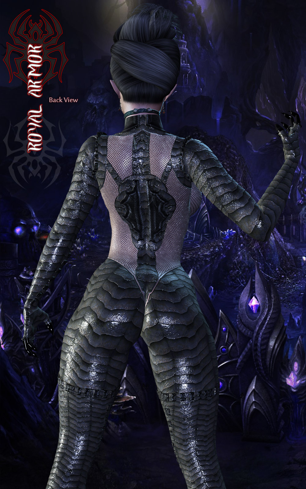 Dark Elven Princess by N/A