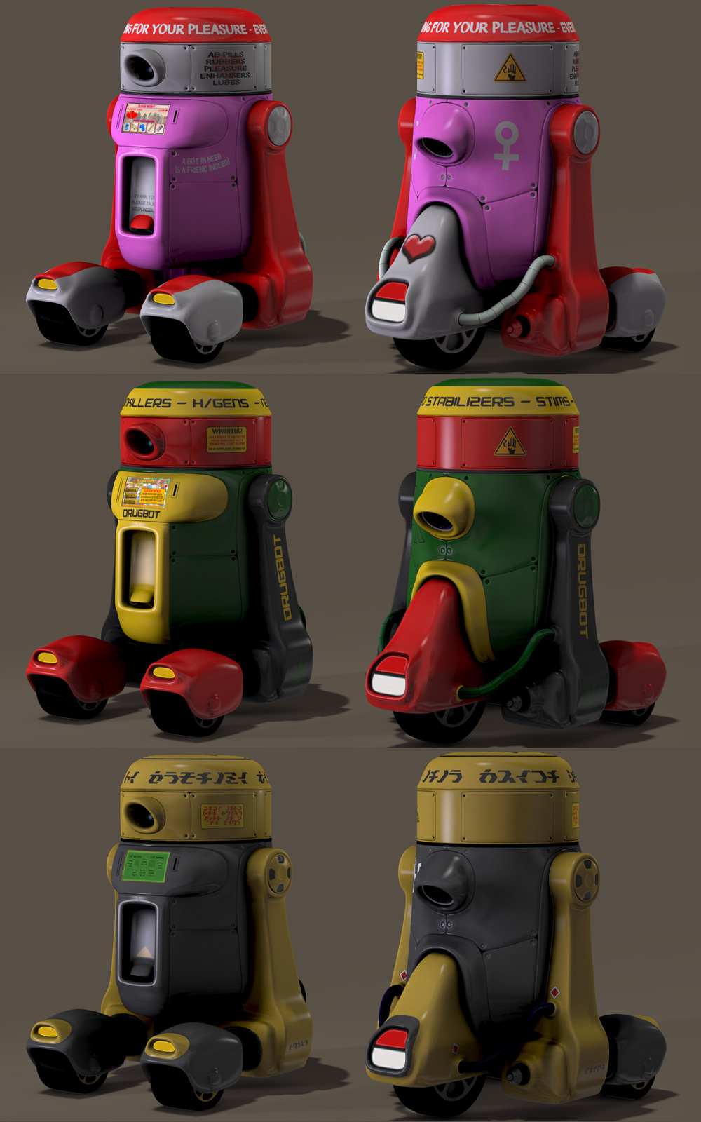 Vending Droids by N/A
