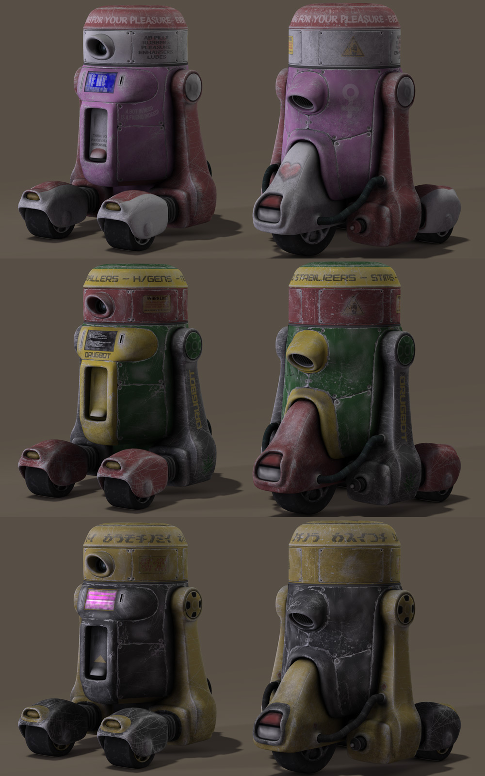 Vending Droids by N/A