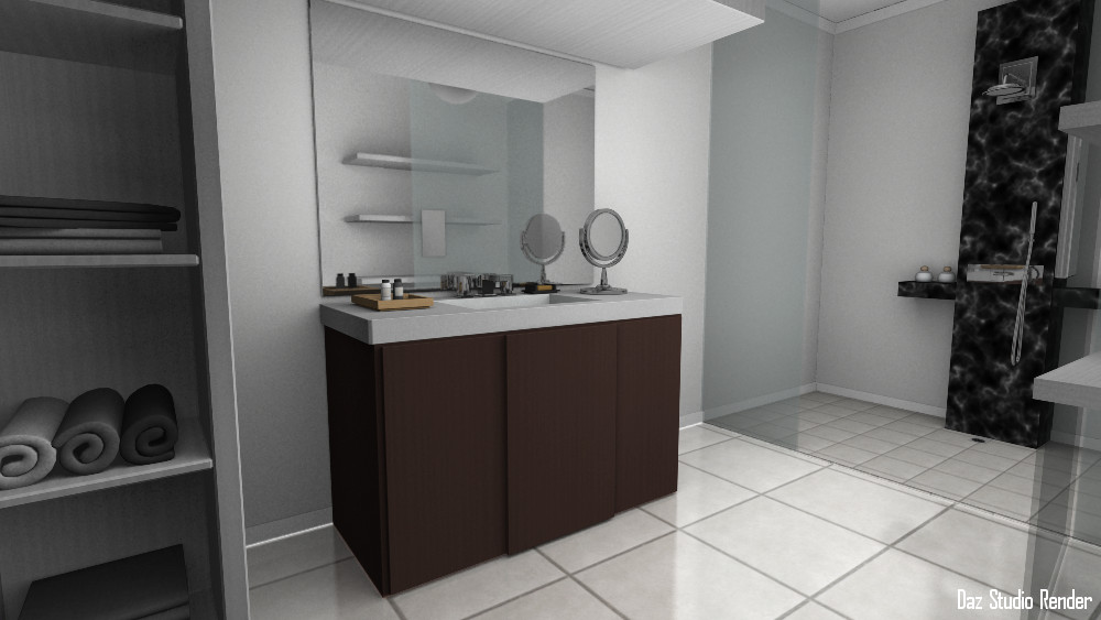 Luxury Hotel Room by N/A