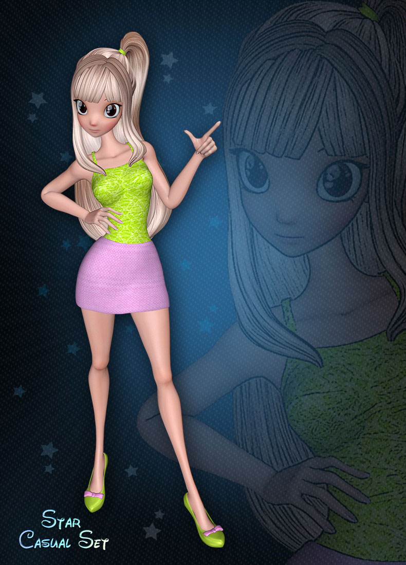 Star Casual Set by N/A