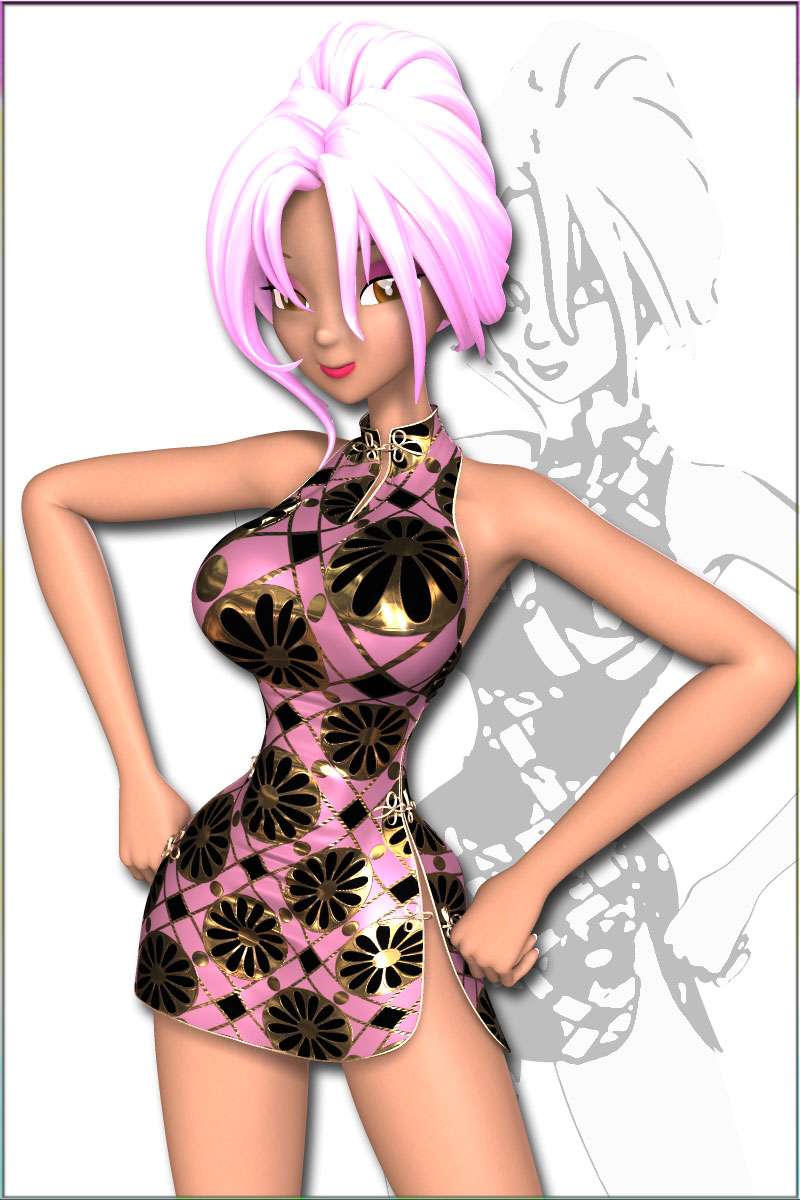 Spring For Mini Cheongsam for STAR by N/A