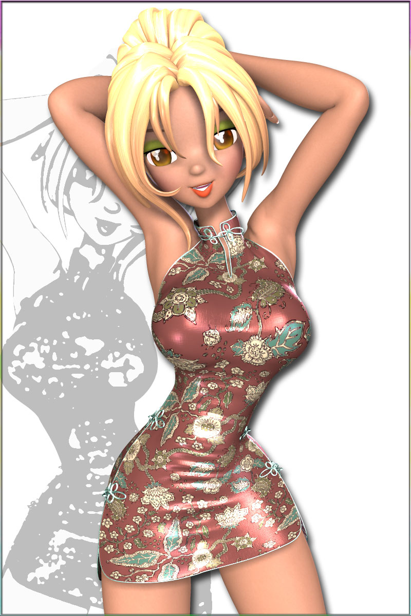 Spring For Mini Cheongsam for STAR by N/A