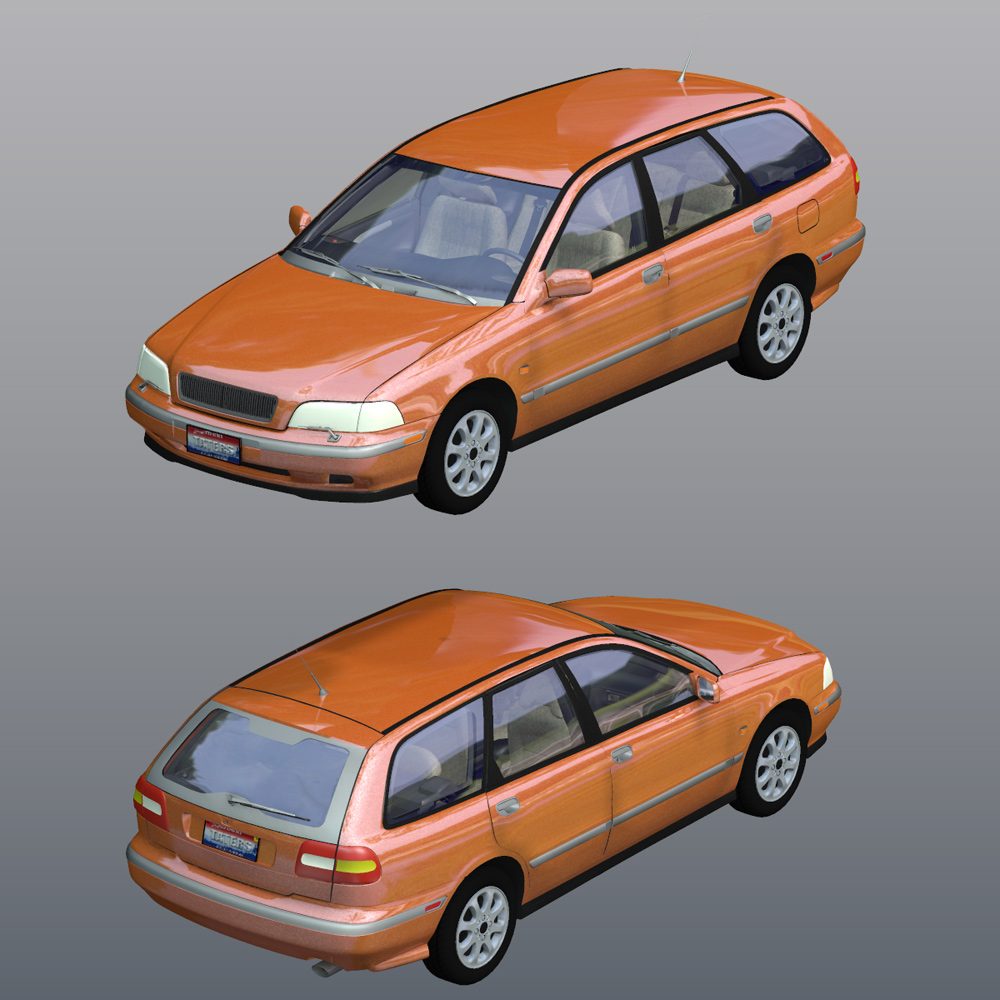 Volvo V40 2000 (for Poser) by N/A